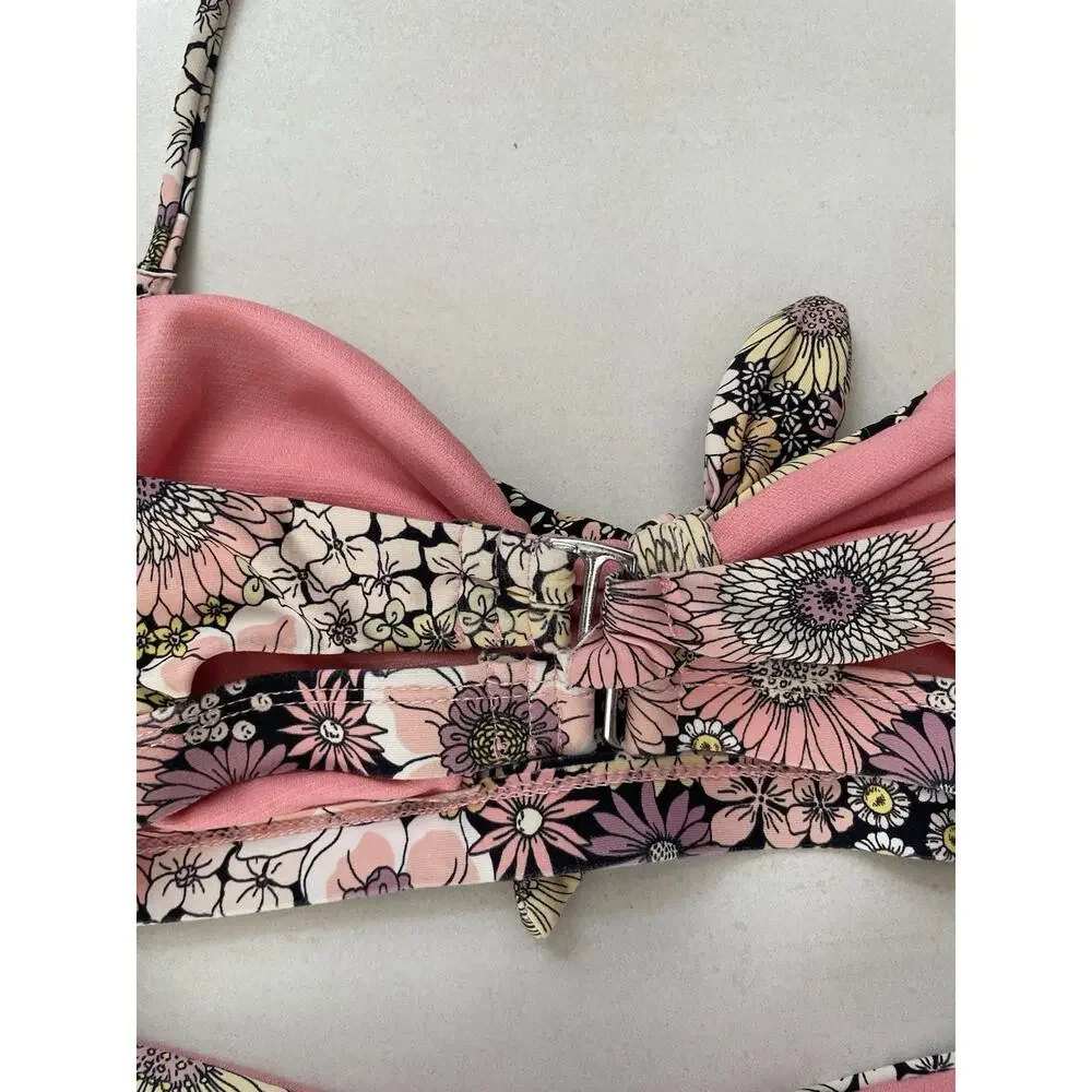 VYB Swim Bikini Swimsuit Retro Floral Boho Chic Cottagecore Femme